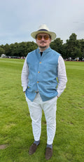 Skyline Cord Nehru Gilet