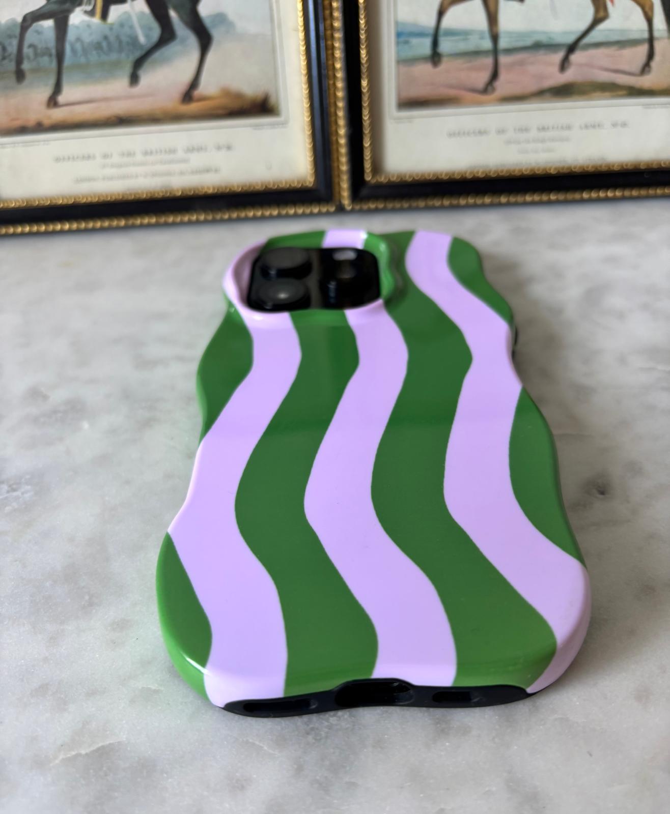 Wavy Whirl Phone Case